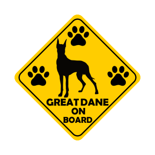 Great dane on board T-Shirt