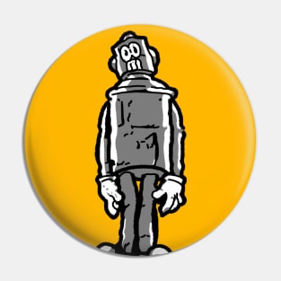 Graffiti CP Robot Pin