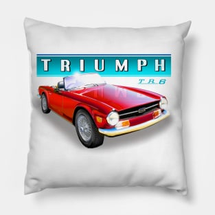 Triumph TR6 Pillow