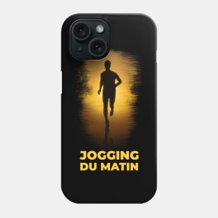 Jogging du matin Phone Case