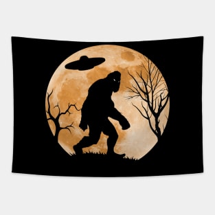 Classic Moon Logo Tapestry