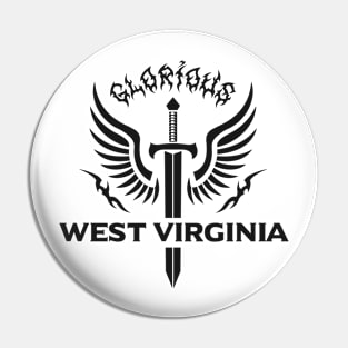 Glorious West Virginia Pin
