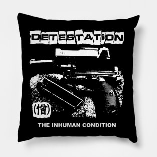 Detestation "The Inhuman Condition" Tribute Pillow