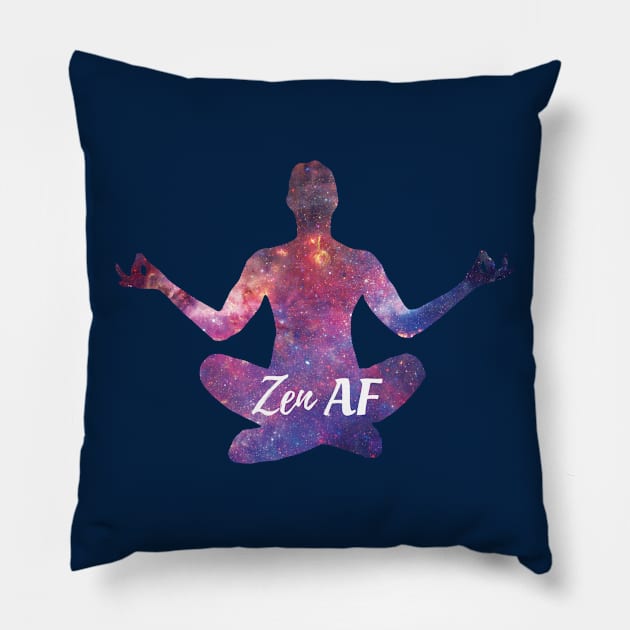 Zen AF Pillow by we3enterprises