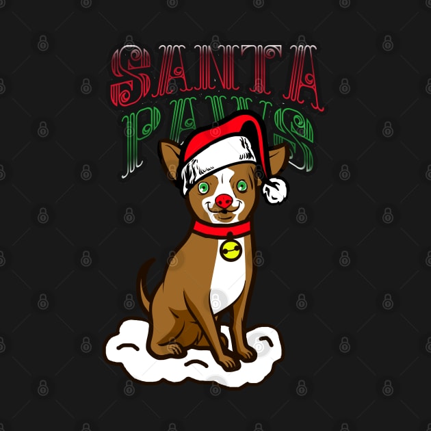 SANTA PAWS by VICTIMRED