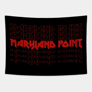 IRON TEXT || MARYLAND POINT Tapestry