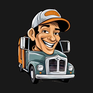 funny truck driver T-Shirt