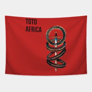 Toto....Out of Africa Tapestry