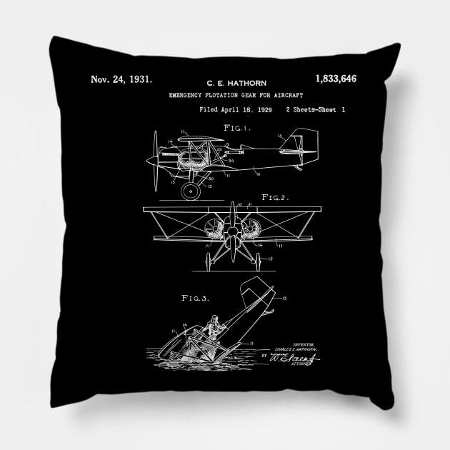 Aircraft Emergency Flotation Pillow by Patentprint