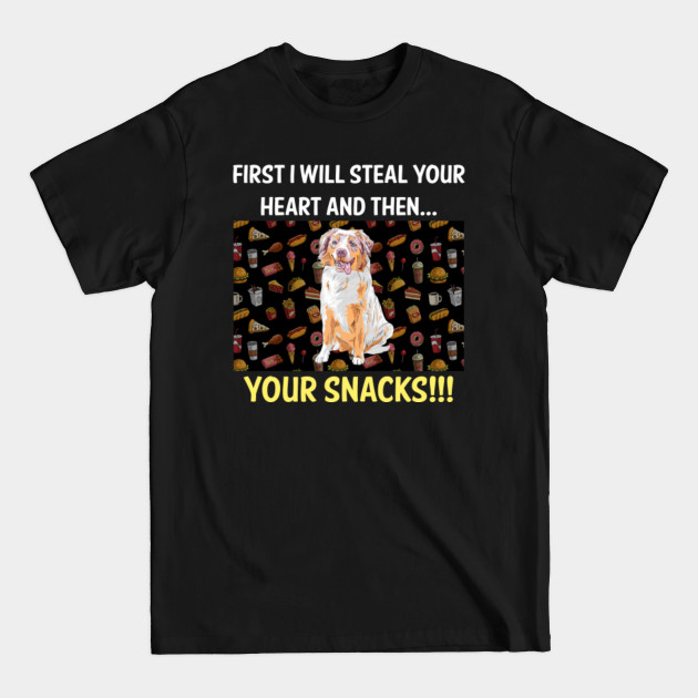 Discover Steal Heart Australian Shepherd 01 - Australian Shepherd - T-Shirt