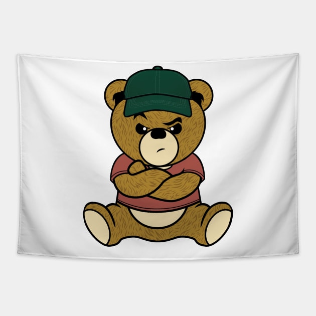 cute teddy bear Tapestry by janvimar