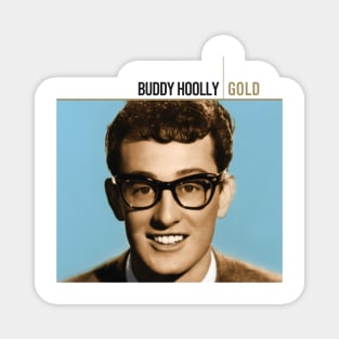 Buddy Holly Gold Album Cover Magnet