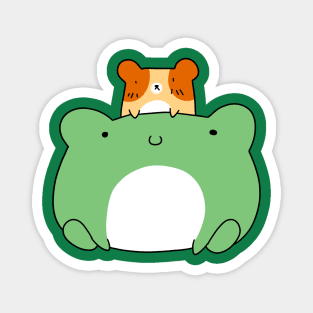 Fat Frog and Hamster Magnet