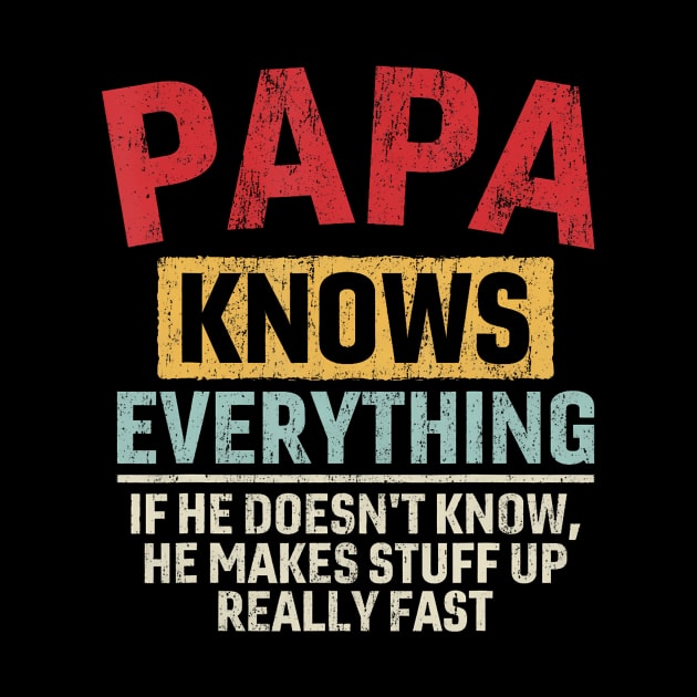 Papa Knows Everything by Stewart Cowboy Prints