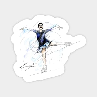 Alina Zagitova and Evegenia Medvedeva Magnet