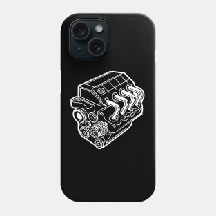 four cylinder Phone Case