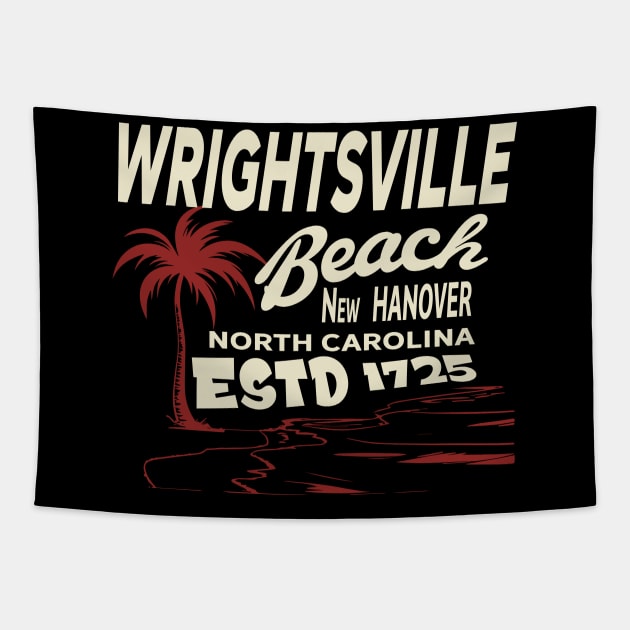 Wrightsville Beach North Carolina Tapestry by Alexander Luminova