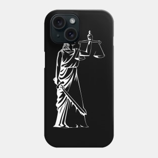 Lady Justice Phone Case