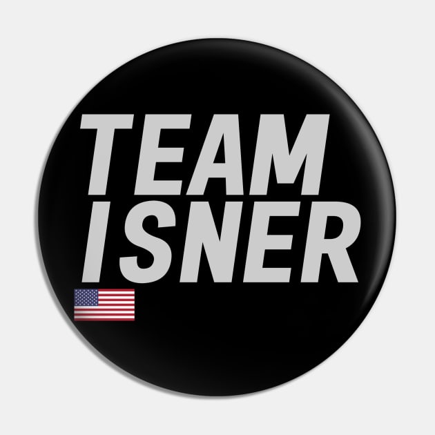 Team John Isner Pin by mapreduce