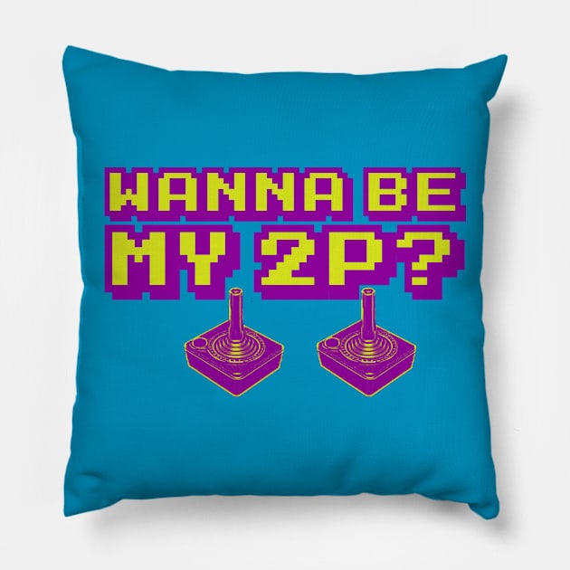 Gaming 8-Bit 2P Pillow by PopCultureShirts