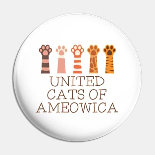 United Cats Of Ameowica - Cat Pin