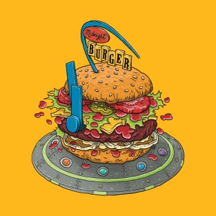 A Clockwork Burger T-Shirt