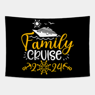 Couple Family Cruise Love Sailing Activities Family Vacation Tapestry