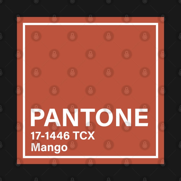 pantone 17-1446 TCX Mango by princessmi-com