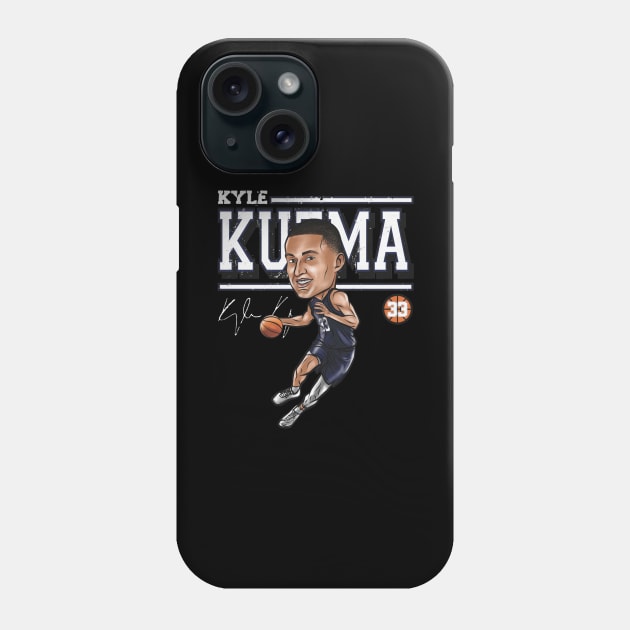 Kyle Kuzma Utah Cartoon Phone Case by Buya_Hamkac