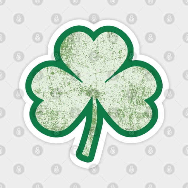 St. Paddy's Day Lucky Shamrock Magnet by Etopix