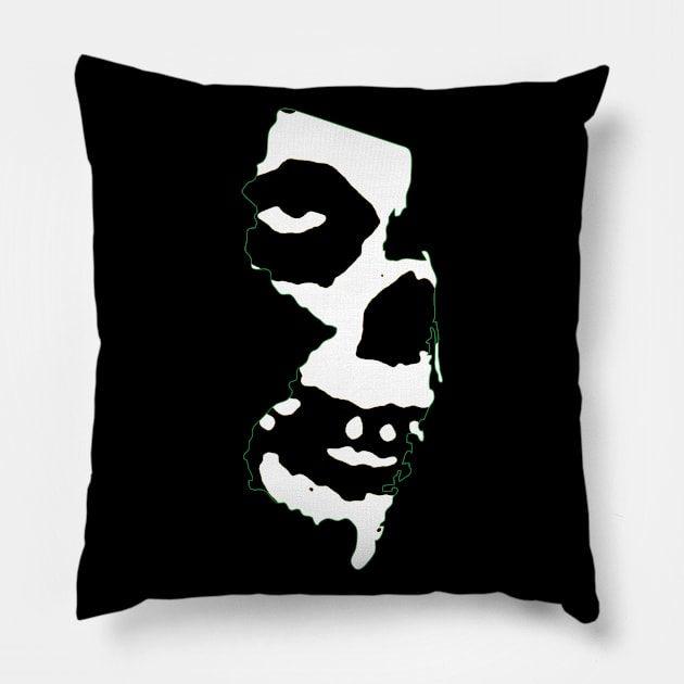 The Crimson Ghost - New Jersey Pillow by RainingSpiders