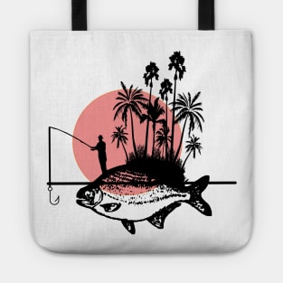 Gone fishing Tote