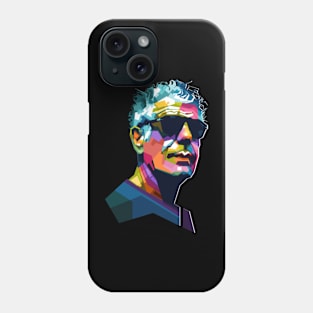 In the Spirit of Anthony Bourdain Explorer of Flavors Phone Case