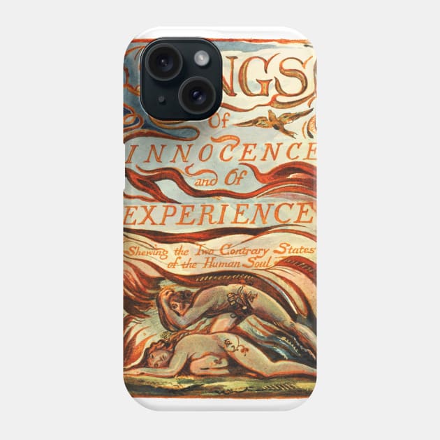 Songs of Innocence and of Experience William Blake Phone Case by buythebook86