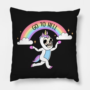 Unicorn rainbow Onesie Pillow