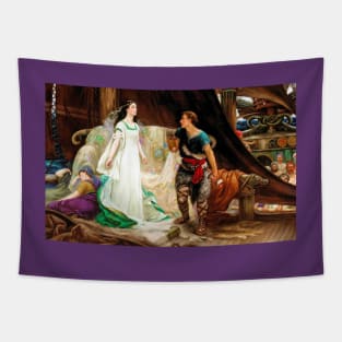 Tristan and Isolde - Herbert James Draper Tapestry