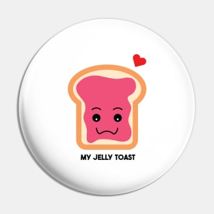 My jelly toast Pin