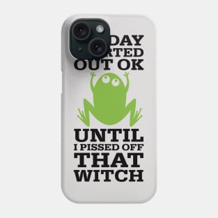 Funny Frog Phone Case