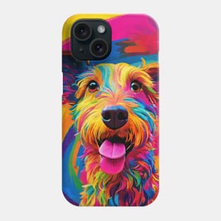 Abstract Rainbow Dog Phone Case