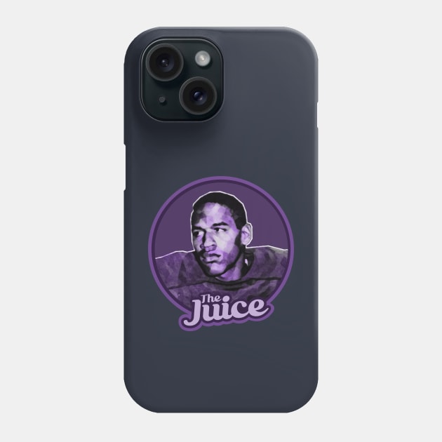 The Juice - OJ Simpson Vintage Design Phone Case by Trendsdk