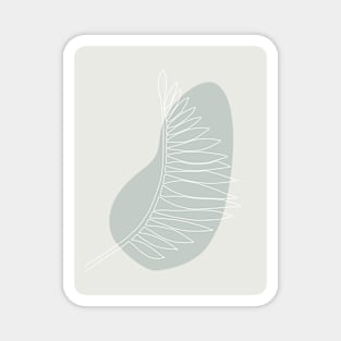 Minimalist botanical Magnet