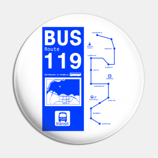 Bus Route: Silent Hill Pin