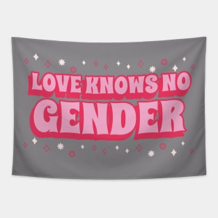 Transgender Ally Love Knows No Gender Tapestry
