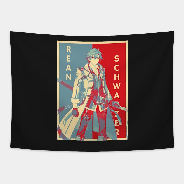 Trails of Cold Steel Rean Schwarzer Hope Style Tapestry by Vizcaino00