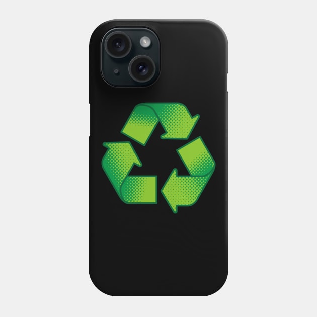 Recycling Symbol Phone Case by sifis