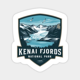 Kenai Fjords Alaska National Park Magnet