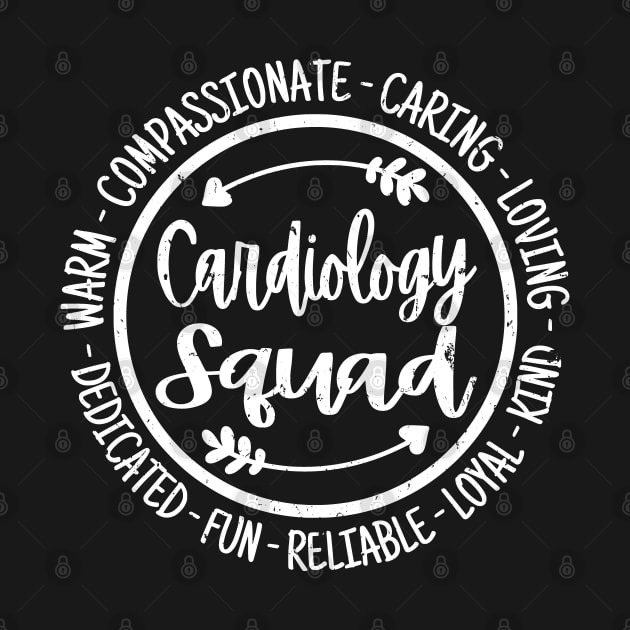 Cardiology Squad Admin Team Staff Vintage Funny Gift by HeroGifts