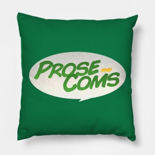 Prose and Coms Logo Pillow