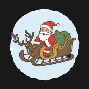 Sleigh Explorer Adventure,christmas T-Shirt