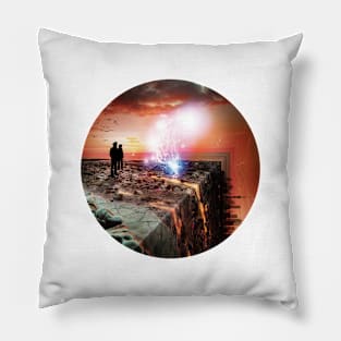 Cube Landscape Pillow